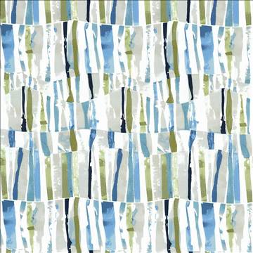 Kasmir Fabrics Contempo Stripe Aqua Fabric 